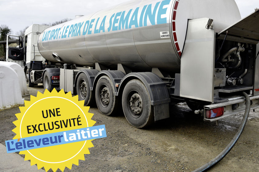 Camion de ramassage de lait Camion de ramassage de lait