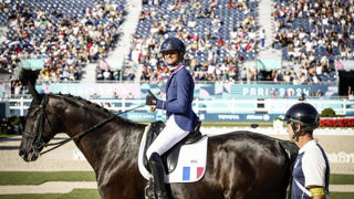 Chiara Zenati et son cheval Swing Royal*IFCE lors des Jeux paralympiques de Paris 2024. Chiara Zenati et son cheval Swing Royal*IFCE lors des Jeux paralympiques de Paris 2024.