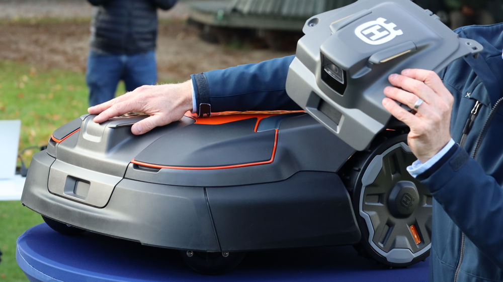 Les nouveaux Automowers d'Husqvarna en avant-première