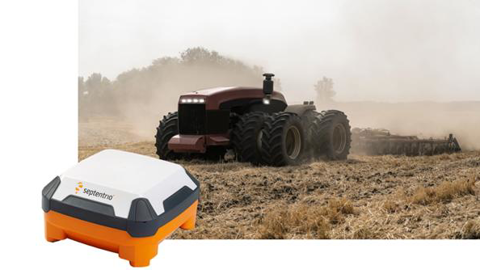 Les récepteurs GNSS de Septentrio trouvent des applications en robotique et en agriculture de précision. Les récepteurs GNSS de Septentrio trouvent des applications en robotique et en agriculture de précision.