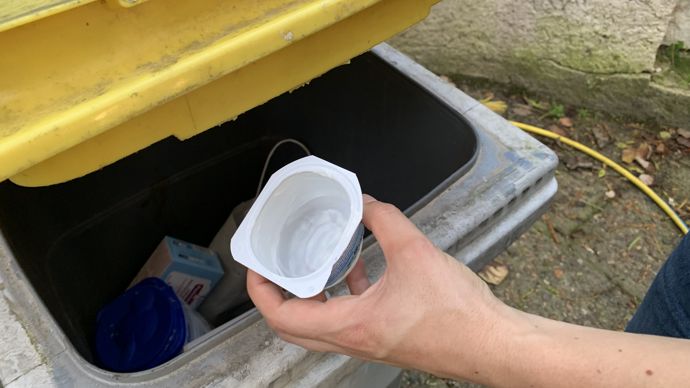 Recyclage. La réduction de l'emploi des matières premières fossiles repose sur les bonnes pratiques de tri des emballages.