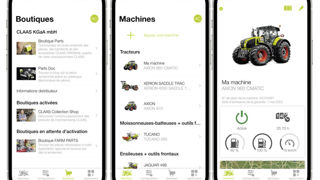 Les solutions de télématique telles que Claas Connect, permettent de commander rapidement les pièces adaptées à un matériel spécifique. Les solutions de télématique telles que Claas Connect, permettent de commander rapidement les pièces adaptées à un matériel spécifique.