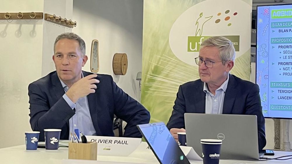 Olivier Paul président de l'UFS et Rémi Bastien vice-président de l'UFS