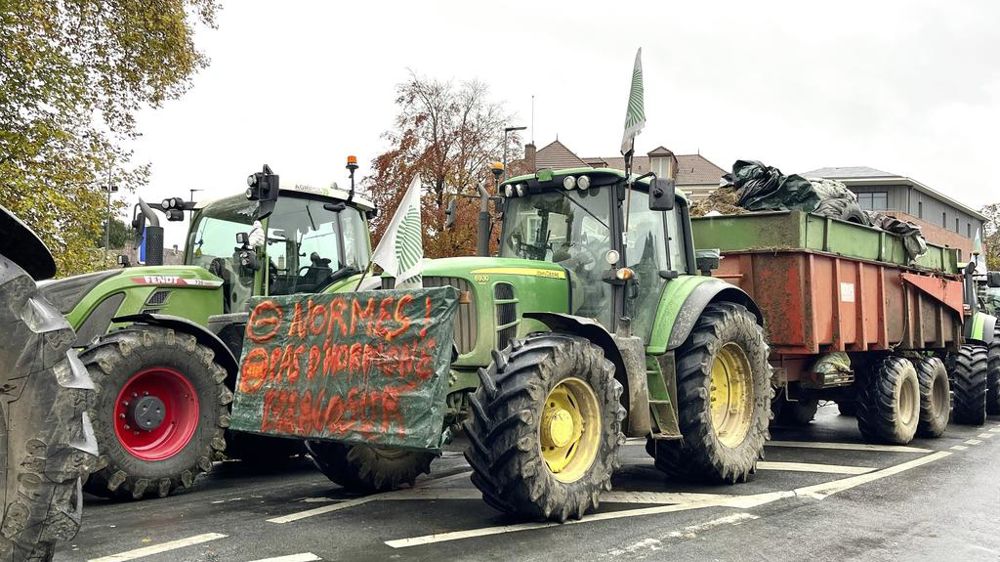 Mobilisation des agriculteurs à Beauvais le 18 novembre