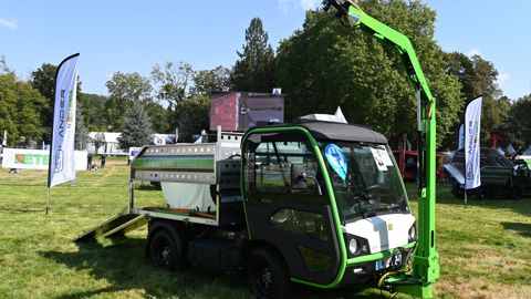 Le ET-Lander d'Etesia, décliné en version arrosage Le ET-Lander d'Etesia, décliné en version arrosage