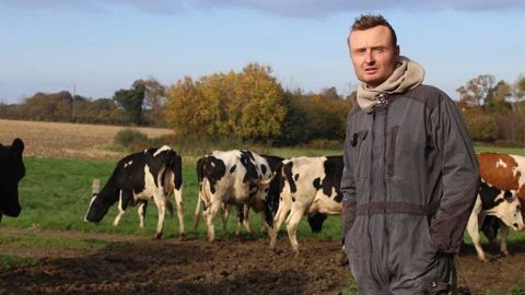 Edouard Ventroux jeune éleveur en Ille-et-Vilaine