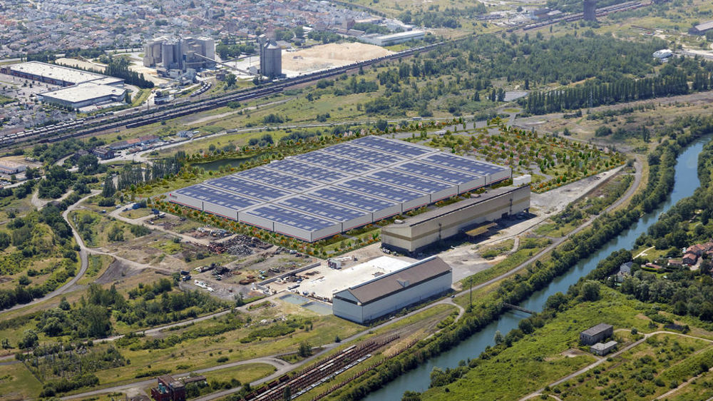 Futur site logistique de pièces détachées d'Agco à Amnéville. Futur site logistique de pièces détachées d'Agco à Amnéville.