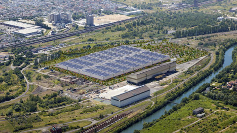 Futur site logistique de pièces détachées d'Agco à Amnéville. Futur site logistique de pièces détachées d'Agco à Amnéville.