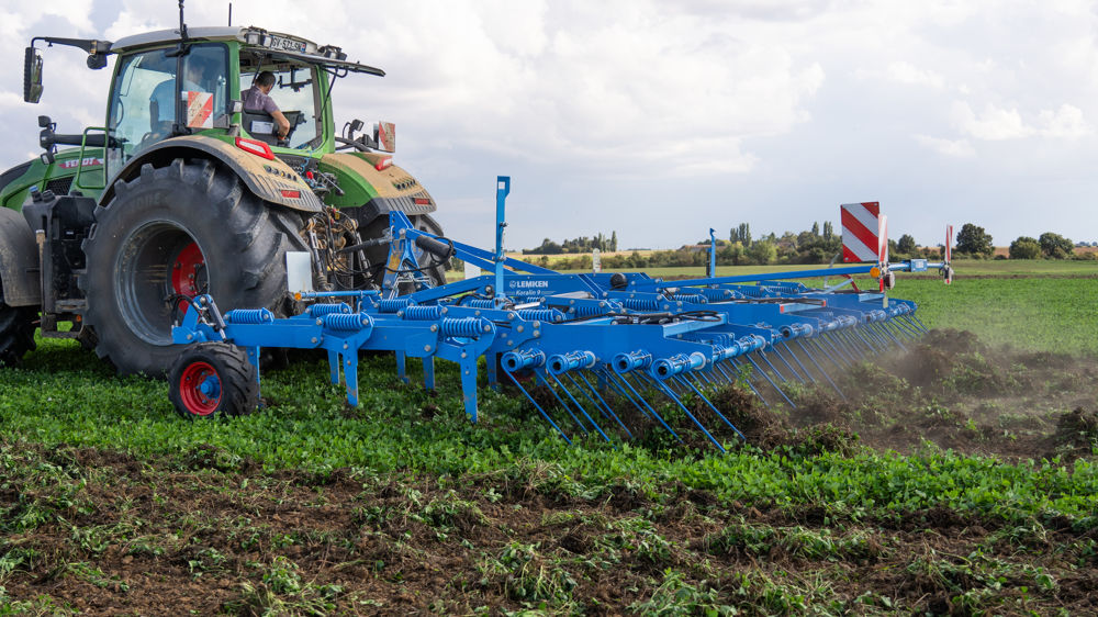 Lemken Koralin 9 K : des dents de 38 cm de large