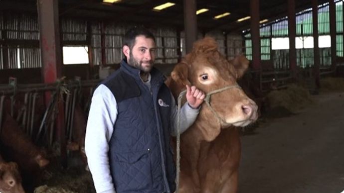 L'éleveur d'Oupette, égérie du Salon, exemple d'une transmission réussie