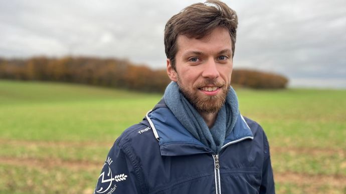 Responsable carbone chez Axéréal, Alexandre Juan propose dans chaque zone de la région des clubs carbone pour favoriser les échanges entre agriculteurs sur ce sujet.