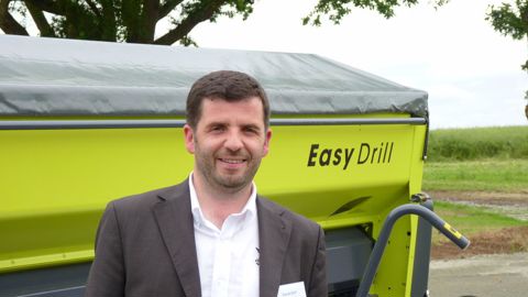 David Guy est directeur général de Sky Agriculture un constructeur de machines agricoles français.
