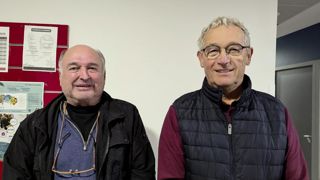 Bernard Schmitt, président (à gauche), Jean-François Fleck, vice-président du collectif Eau 88. Bernard Schmitt, président (à gauche), Jean-François Fleck, vice-président du collectif Eau 88.