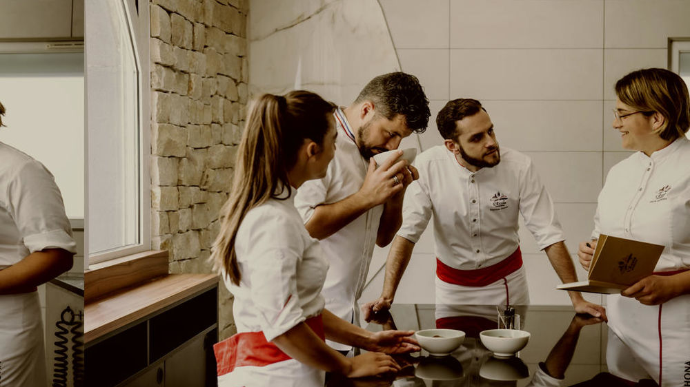 Temps d’échange et de réflexion pour les chefs formateurs de l’École Valrhona.
