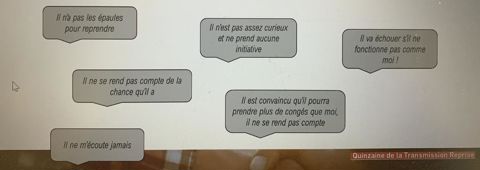 Propos de cédants
