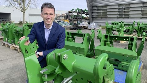 Hervé Defrancq entend faire fructifier le travail de son père, Hubert, qui a bâti les fondations du constructeur Laforge.
