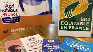 Le label « Bioéquitable en France » a bénéficié d'une hausse de 30 % de ses ventes en valeur, portée par une reprise dans les magasins spécialisés. Le label « Bioéquitable en France » a bénéficié d'une hausse de 30 % de ses ventes en valeur, portée par une reprise dans les magasins spécialisés.