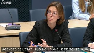 Plusieurs agences agricoles sont dans le viseur de la ministre des Comptes publics, Amélie de Montchalin, ici auditionnée par une commission d'enquête du Sénat. Plusieurs agences agricoles sont dans le viseur de la ministre des Comptes publics, Amélie de Montchalin, ici auditionnée par une commission d'enquête du Sénat.