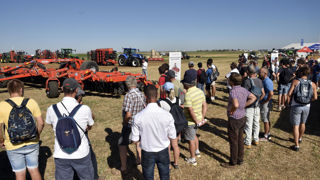 Au salon Innov-Agri 2023 à Outarville, dans le Loiret (photo d'illustration).