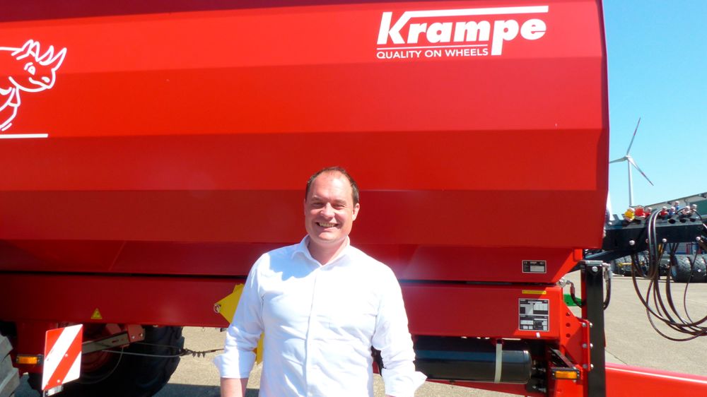 Après un passage chez Amazone, Robin Krampe a pris la direction générale de Krampe en 2023 à la suite de son père.