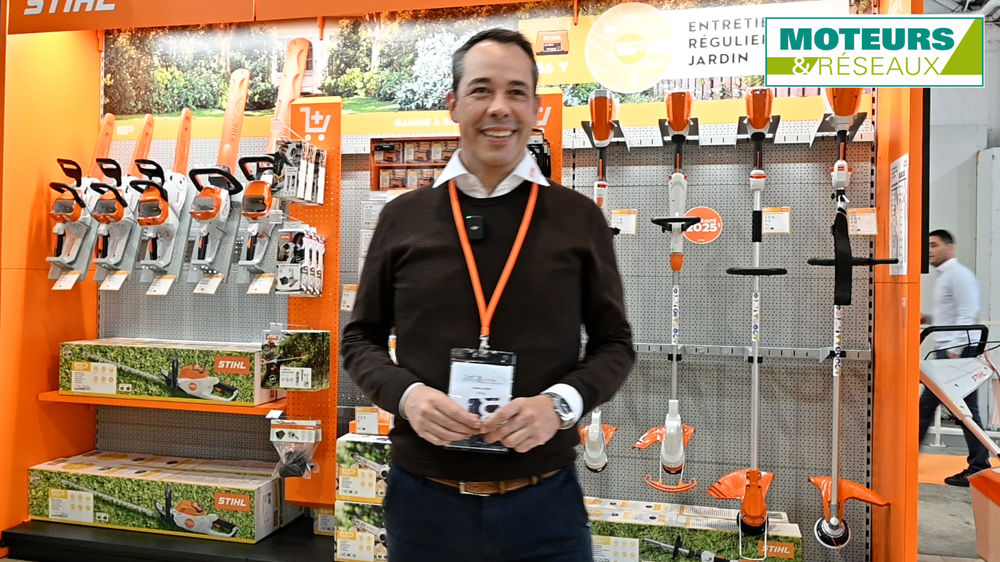 Aurélien Jouin (Directeur marketing & ventes - Stihl France)