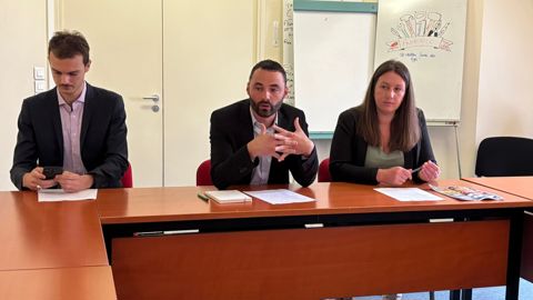 Le syndicat Jeunes Agriculteurs souhaite revoir son modèle pour attirer les nouveaux adhérents. Au centre, Pierrick Horel, son président. Le syndicat Jeunes Agriculteurs souhaite revoir son modèle pour attirer les nouveaux adhérents. Au centre, Pierrick Horel, son président.