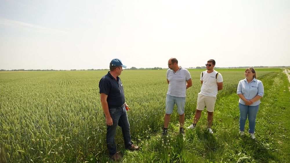 Ferme des onglées  expérimentation GreenLeaf