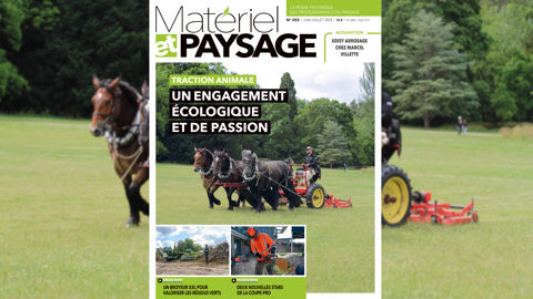 À lire dans Matériel et Paysage : dossier spécial sur la traction animale À lire dans Matériel et Paysage : dossier spécial sur la traction animale