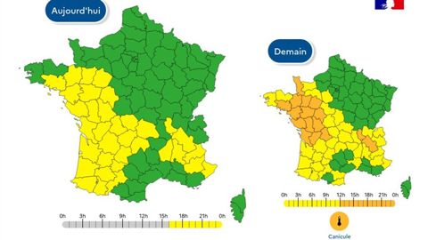 16 départements sont en vigilance orange pour la journée du vendredi 20 juin 2025. 16 départements sont en vigilance orange pour la journée du vendredi 20 juin 2025.