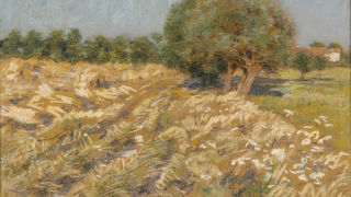 Le Chemin de la ferme, réalisé en 1887. Le Chemin de la ferme, réalisé en 1887.