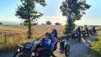Balade en swincar autour de la ferme des délices.