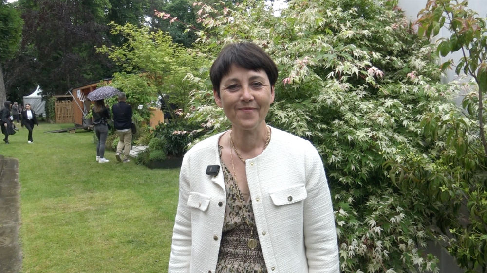 Alexandra Moncorgé, nommée à la direction du salon Paysalia en début d’année, travaille dans le groupe GL Events depuis trente ans.