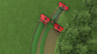 Le Curve Pilot est pensé pour éviter les manquements et les doublons lors de la fauche. Le Curve Pilot est pensé pour éviter les manquements et les doublons lors de la fauche.