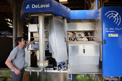robot de traite Delaval