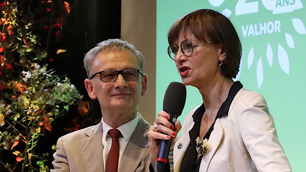 Catherine Muller, ancienne présidente de Valhor, et Jean-Marc Vasse, délégué général de l’organisation professionnelle jusqu’en 2024. 