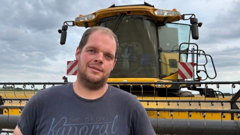 « 36 ha de colza et 92 ha de blé récoltés en 5 jours, entre le 9 et 13 juillet, c'est assez rare dans l'Oise ! »