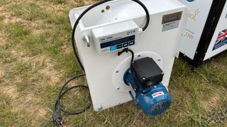 L'Evo II est capable de refroidir jusqu'à 250 tonnes de grains.