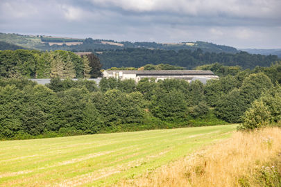Exploitation laitière à Saint-Ségal Finistère