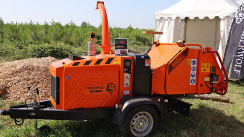 Le nouveau broyeur de branche TW 280HB Diesel a été Il a été présenté en avant-première au salon Forexpo organisé à Mimizan au mois de juin 2025.