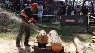 La conception de la chaîne SpeedCut Max série 70TXL apporte plus de confort avec une coupe douce et rapide.