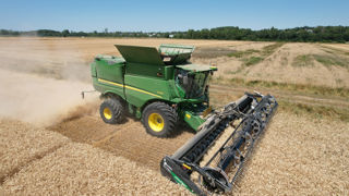 Selon Antoine De Zutter, directeur général France de Soufflet Agriculture, moins de 20 % des blés avaient été vendus avant la moisson pour le négoce : un score historiquement bas.