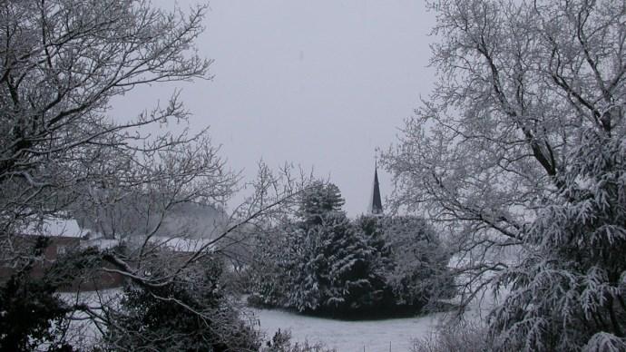 Paysage enneigé