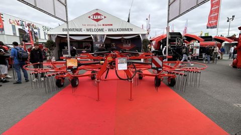 Andaineur porté Kuhn 7m60