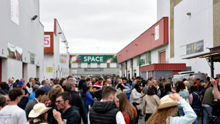 Le Space se prépare pour sa troisième journée, le 18 septembre 2025.