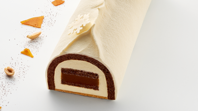 Bûche Neige Éternelle - Desserts de fêtes