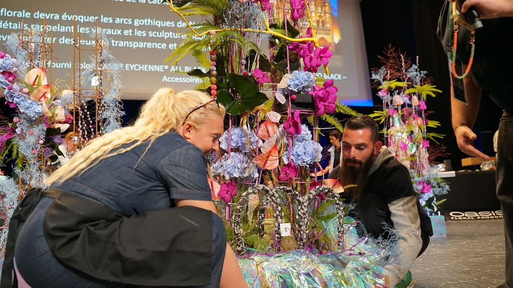Concours Innovafleur et Coupe Oasis animeront le salon Novafleur, les 12 et 13 Octobre, au parc expo de Tours.