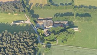 Vues sud Ille et Vialine Laillé à mauron vol en montgolfière Vues sud Ille et Vialine Laillé à mauron vol en montgolfière