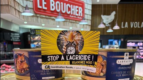 Dans l'Yonne, en Haute-Saône, dans le Doubs... Des adhérents de la Coordination rurale ont organisé des opérations d'étiquetage en grande distribution, ou des bâchages de radars. Dans l'Yonne, en Haute-Saône, dans le Doubs... Des adhérents de la Coordination rurale ont organisé des opérations d'étiquetage en grande distribution, ou des bâchages de radars.