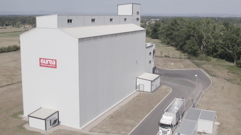 Eurea dispose désormais d'un réseau unifié autour de ses 47 dépôts et de ses 16 silos, dont celui de Savigneux (Loire).