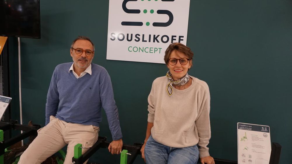 Fabrice Martinez et son épouse s’investissent avec les équipes pour développer le commerce, le marketing et la communication de l’entreprise Souslikoff.